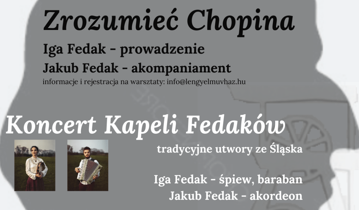 Zapraszamy na warsztaty polskich tańców narodowych i koncert Kapeli Fedaków!