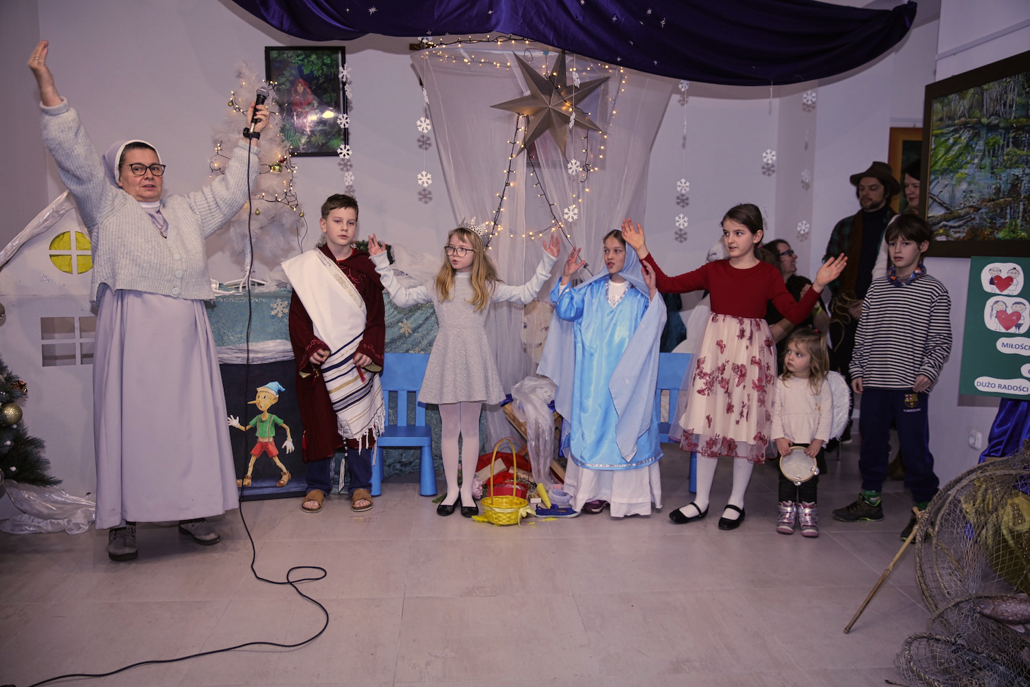Jasełka na Dzień Babci i Dziadka w Domu Polskim w Budapeszcie