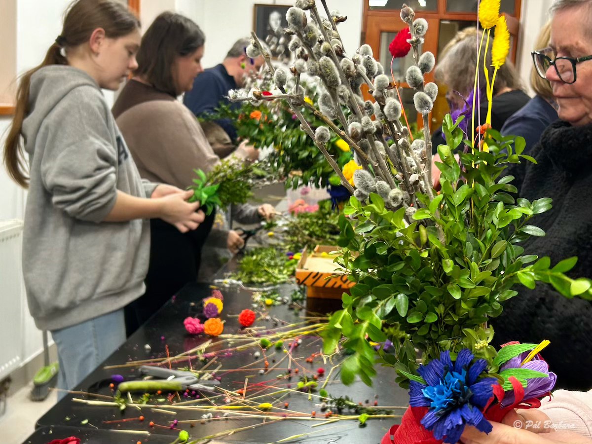 Warsztaty tworzenia palm wielkanocnych